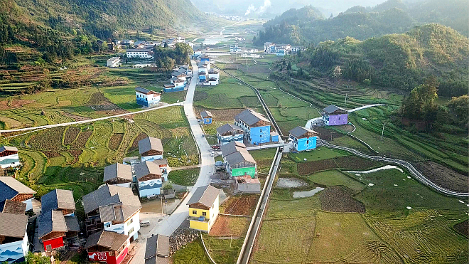 鸟瞰洪江村的“艺术范”-a