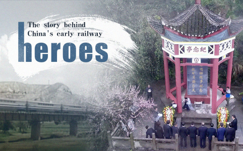 Remember forever: Story behind China's early railway heroes
