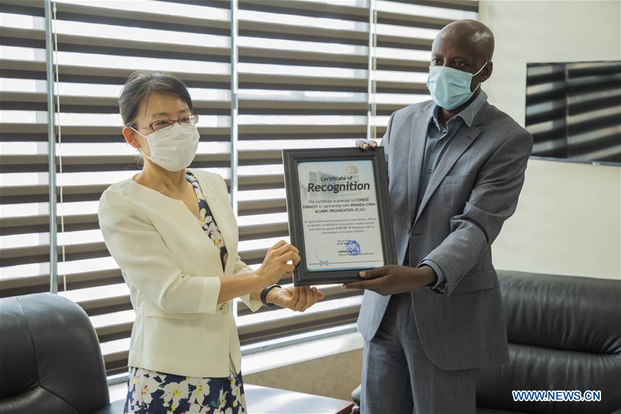RWANDA-KIGALI-CHINA-DONATION
